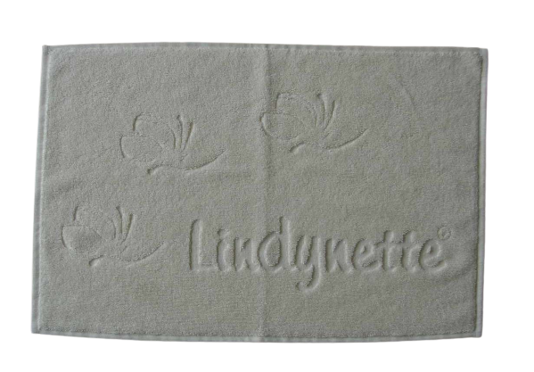 promotional bath mats-relief jacquard branded bath mat